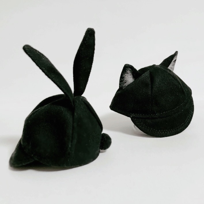 ウサミミCAP & ネコミミCAP