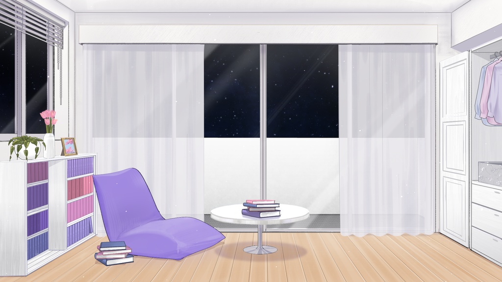 背景素材:配信部屋①