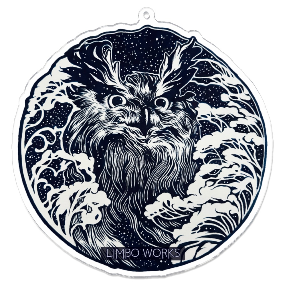 凍空アクリルキーホルダー