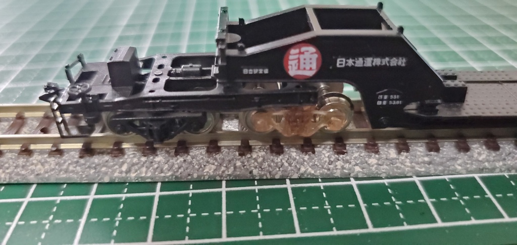 Nゲージ シキ1000用 NC-5台車 + X字補強 未塗装キット