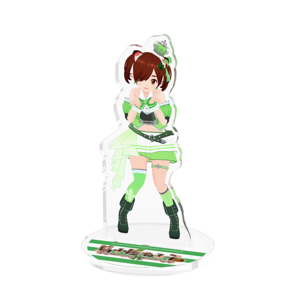 【4周年記念】馬小屋ねる子 アクリルフィギュア(アイドル)(70x70mm)