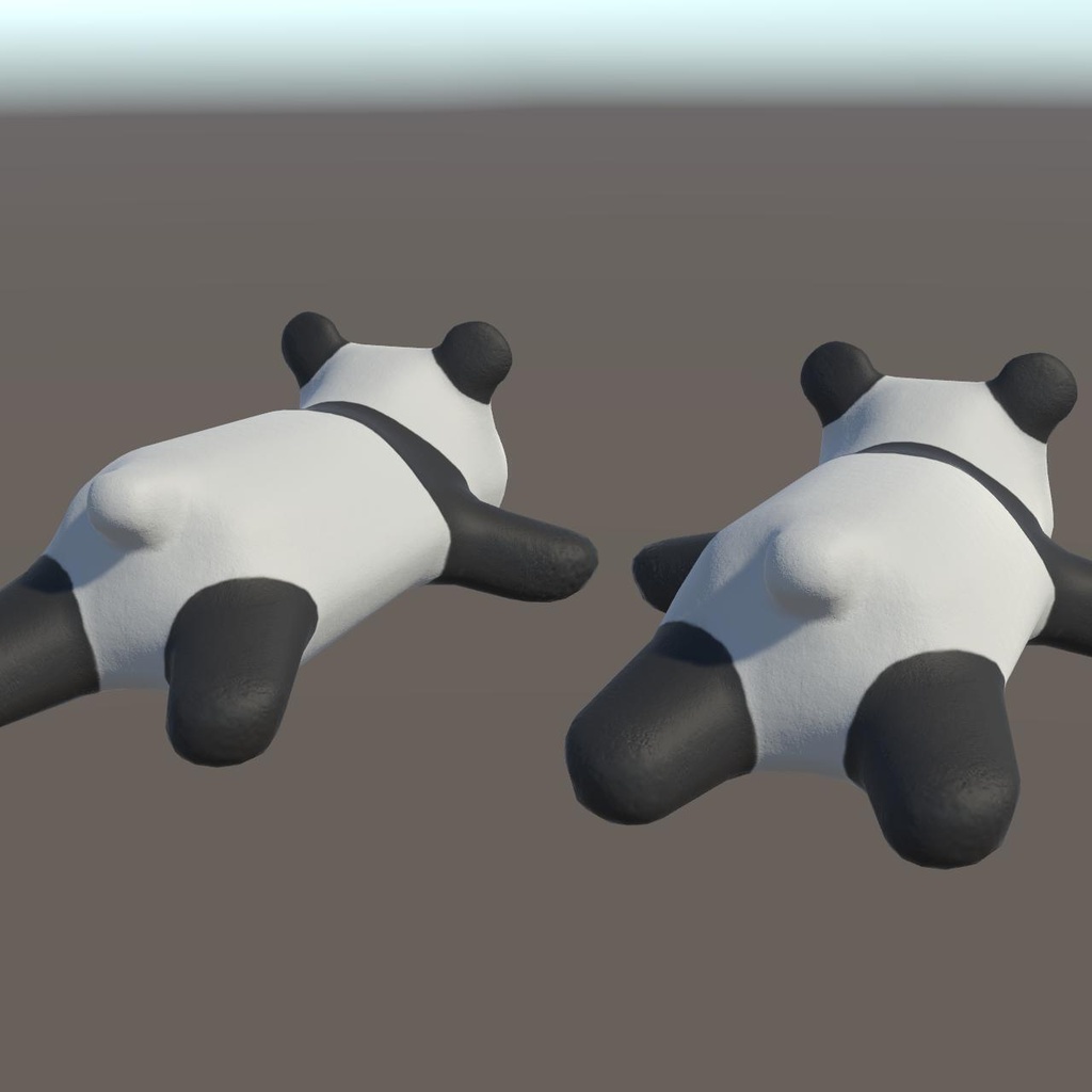 パンダのオブジェ - Panda