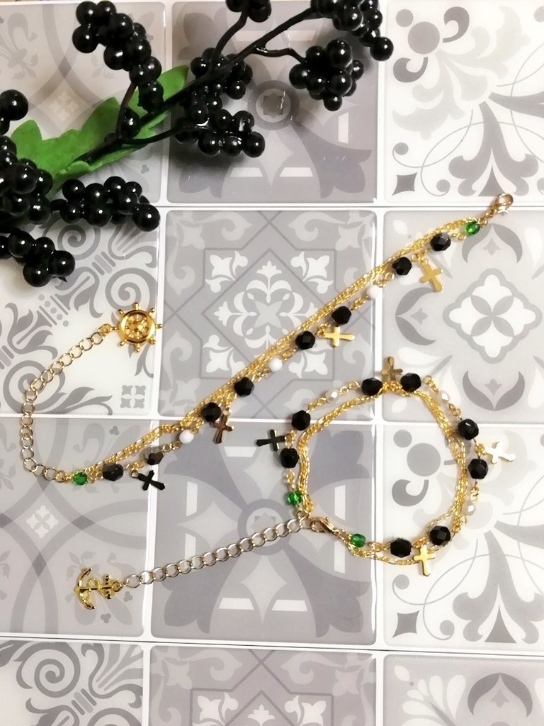 イドルフリートモチーフブレスレット【錨】