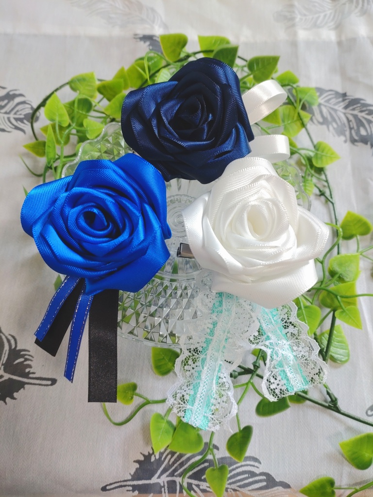 【カンタレライメージ】薔薇コサージュ