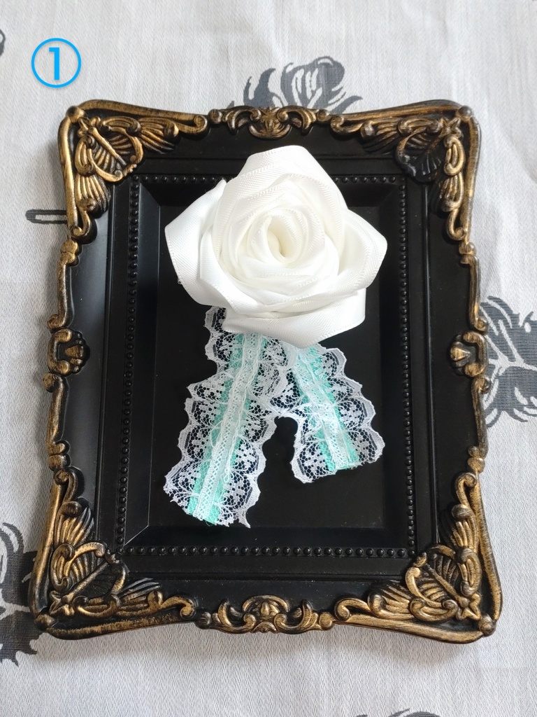 【カンタレライメージ】薔薇コサージュ