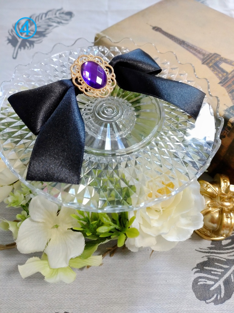 【サンホラ】Roman・ヴァニスタイメージリボンブローチ