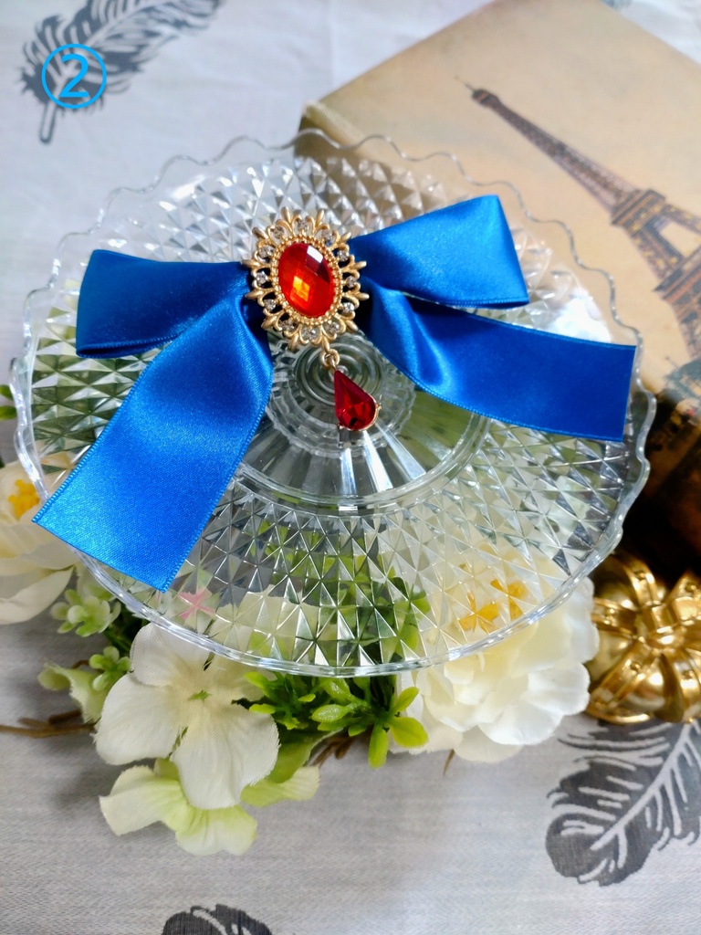 【サンホラ】Roman・ヴァニスタイメージリボンブローチ