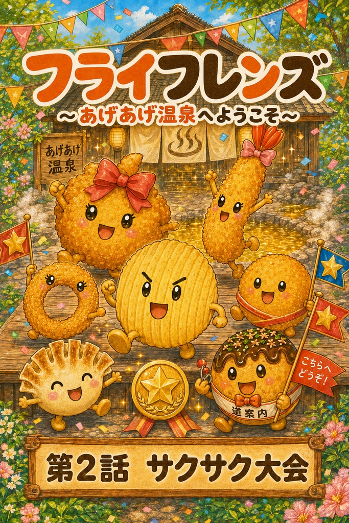 フライフレンズ〜あげあげ温泉へようこそ！～第2話