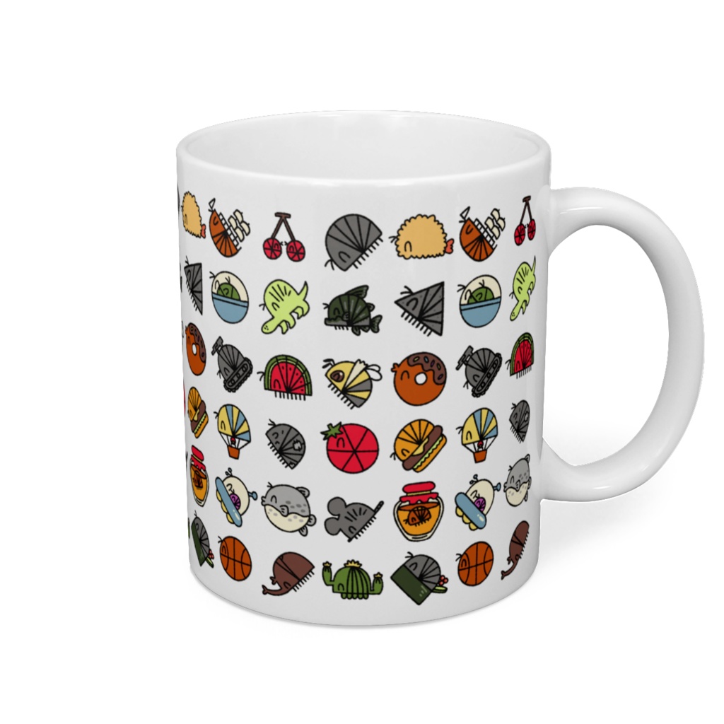 だんごむしマグカップ2