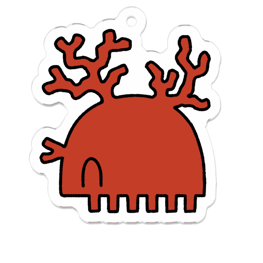 さんごむしアクリルキーホルダー