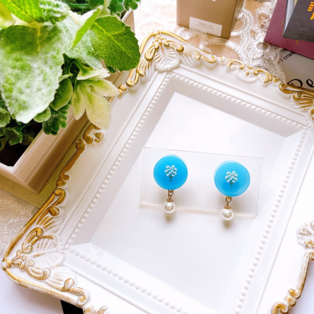 Gypsophila〈ピアス/イヤリング〉