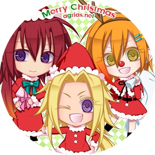 クリスマス缶キーホルダー