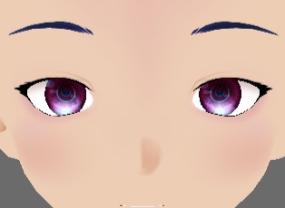Peacock eyes Vroid