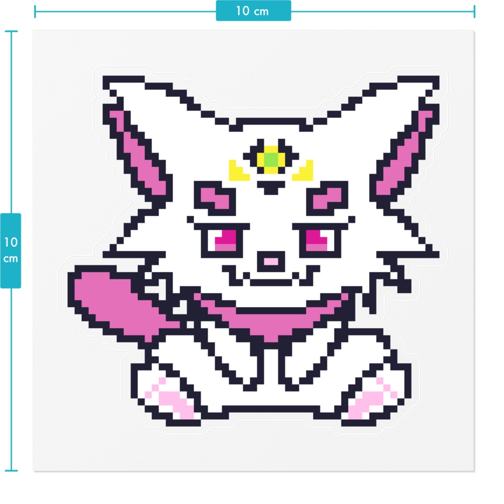 にこドットステッカー