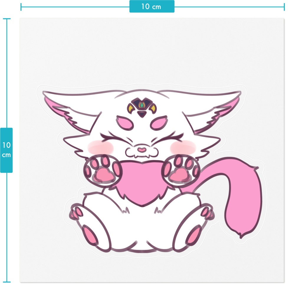 にこだこちてステッカー