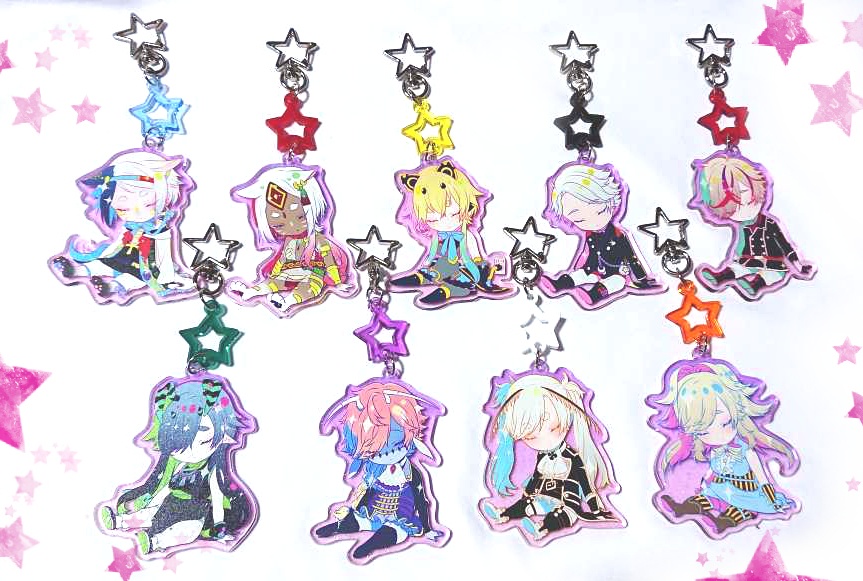 アクリルキーホルダー