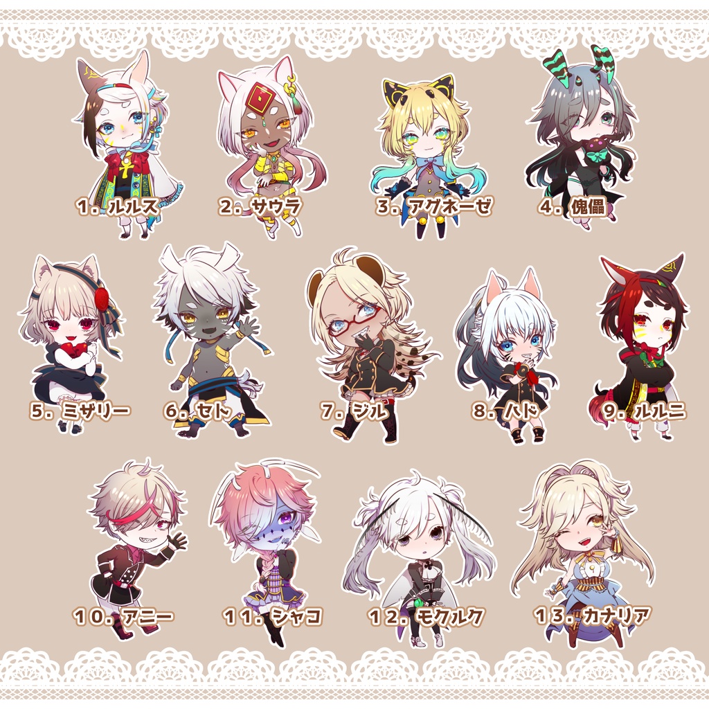 【創作】アクスタ(再販)