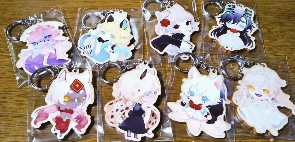 童話ウッドストラップ