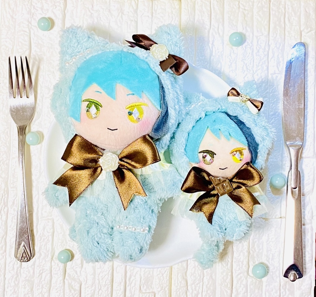 💙🤎チョコミントねこちゃん🤎💙