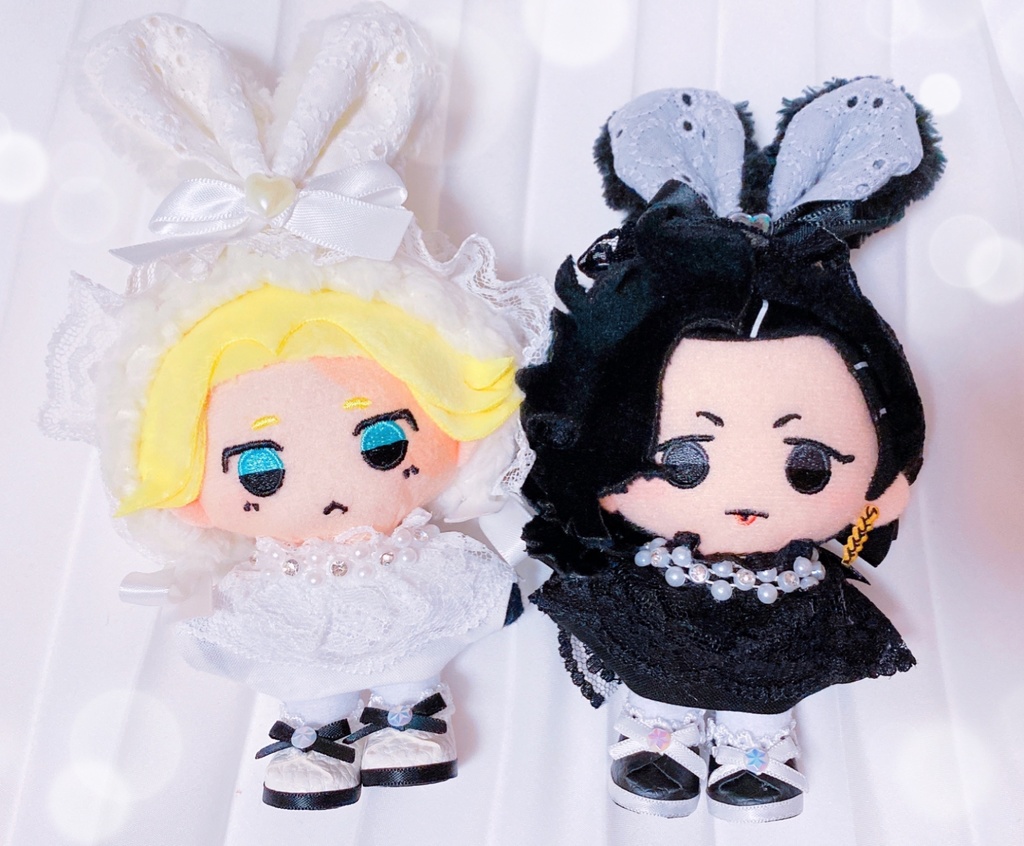 🤍天使と悪魔なうさちゃん🖤