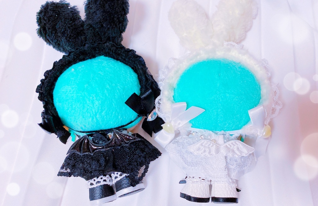 🤍天使と悪魔なうさちゃん🖤