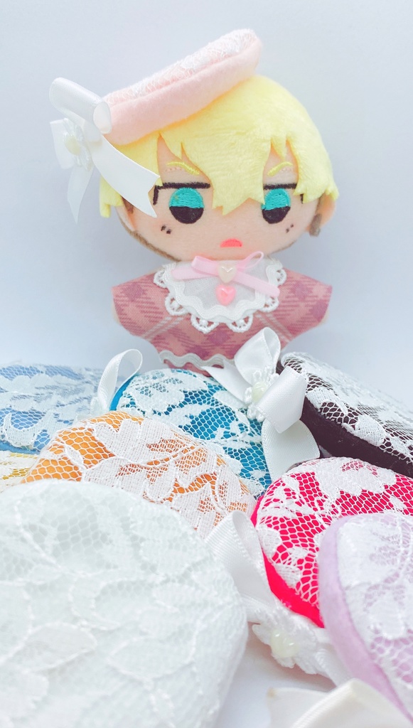 ❤︎カラフルベレー帽❤︎ぬいちゃん用