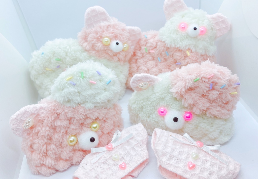 hana＊ | 5y＊0m＊3w かわいいくまちゃん🐻🤍 くまみみﾎﾞﾝﾈｯﾄを