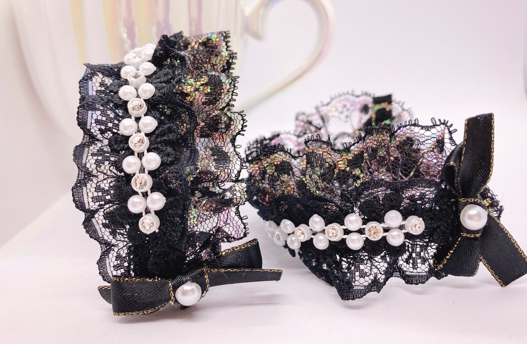 【10cm/12cm、ちびぐるみ】꒰ঌぶらっくえんじぇるこーで໒꒱