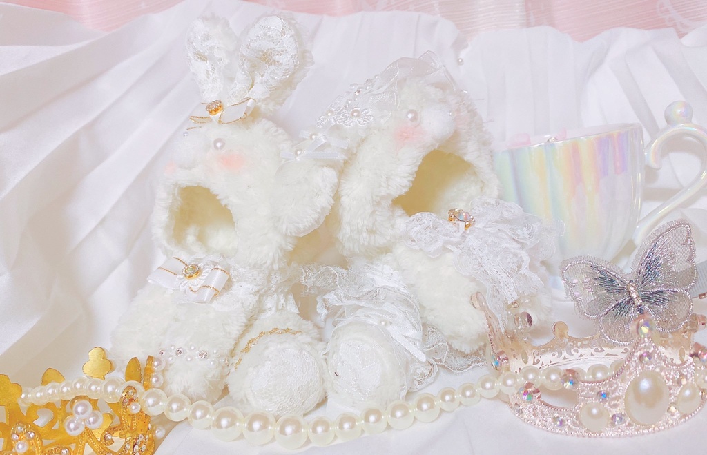 【再販】꒰ঌ June bride rabbit ໒꒱ 