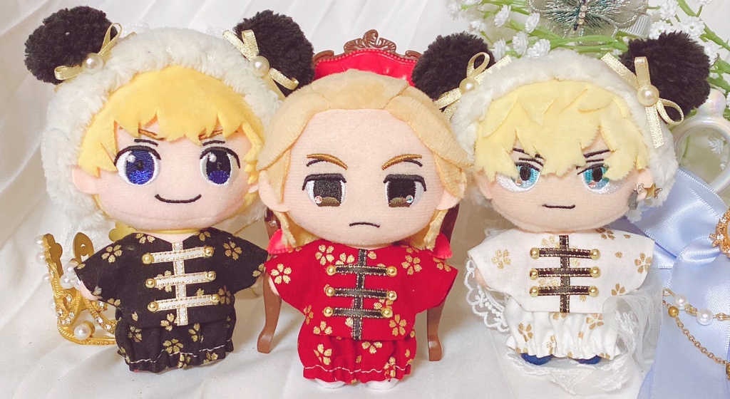 【3/8 21:00〜 再販】❀ 桜柄チャイナ服 ❀