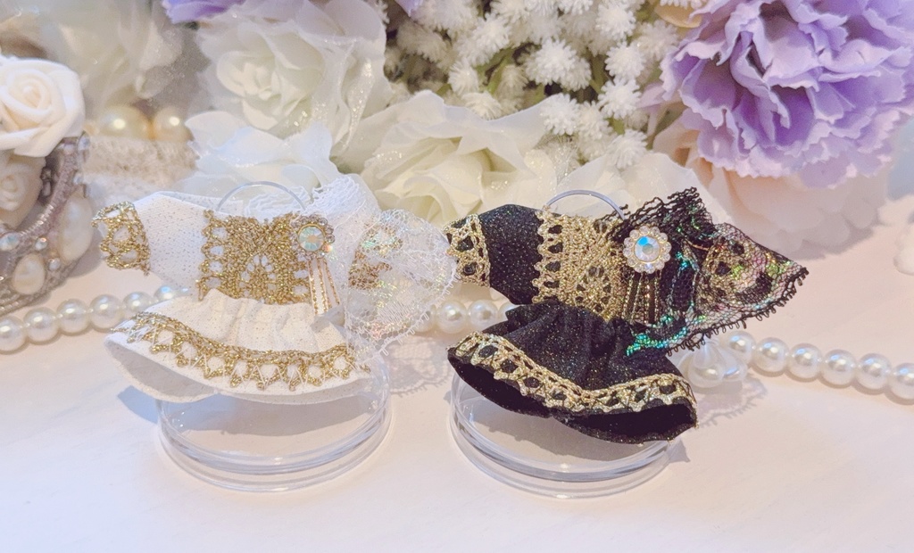 【11/9 21:00〜 再販 8cmぬいサイズ】꒰ঌBlackWhite໒꒱