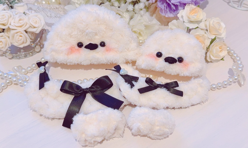 【11/23 21:00〜再販】☁️もこもこシマエナガちゃん☁️