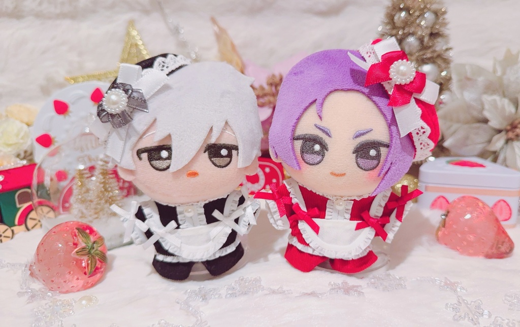 【ちびぐるみサイズ】ꕥCorduroy Café Maidꕥ