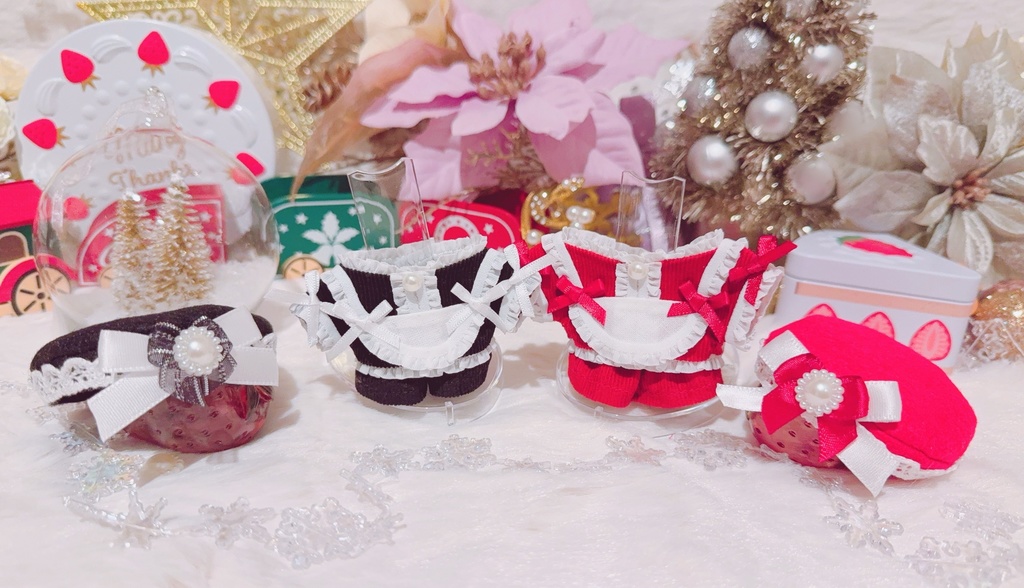 【ちびぐるみサイズ】ꕥCorduroy Café Maidꕥ