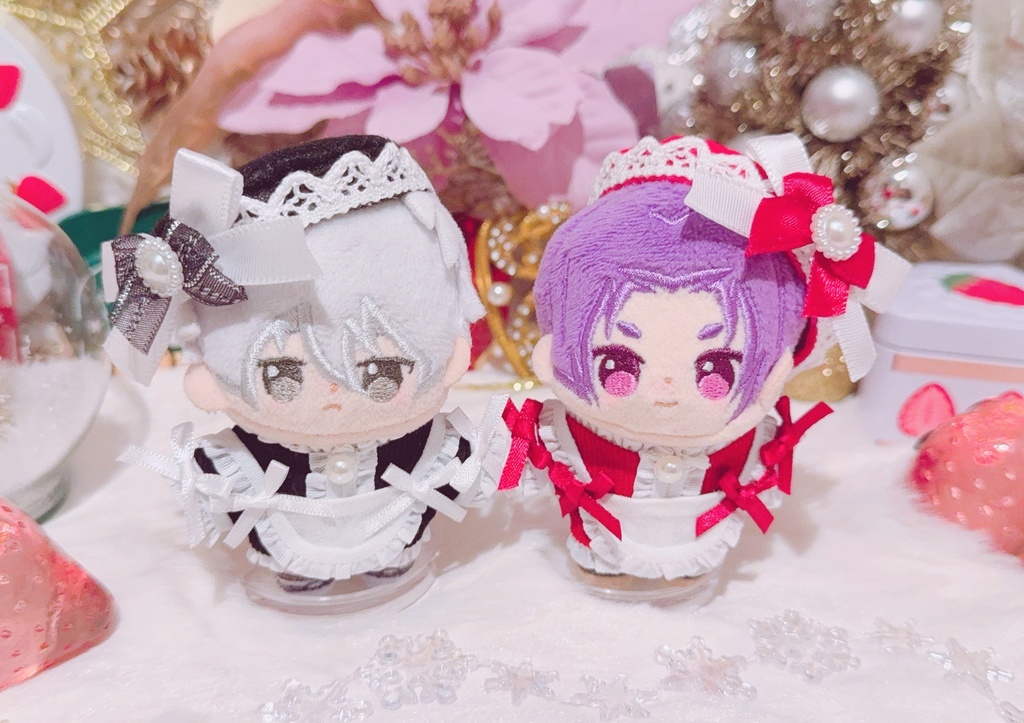 【8cmぬいサイズ】ꕥCorduroy Café Maidꕥ