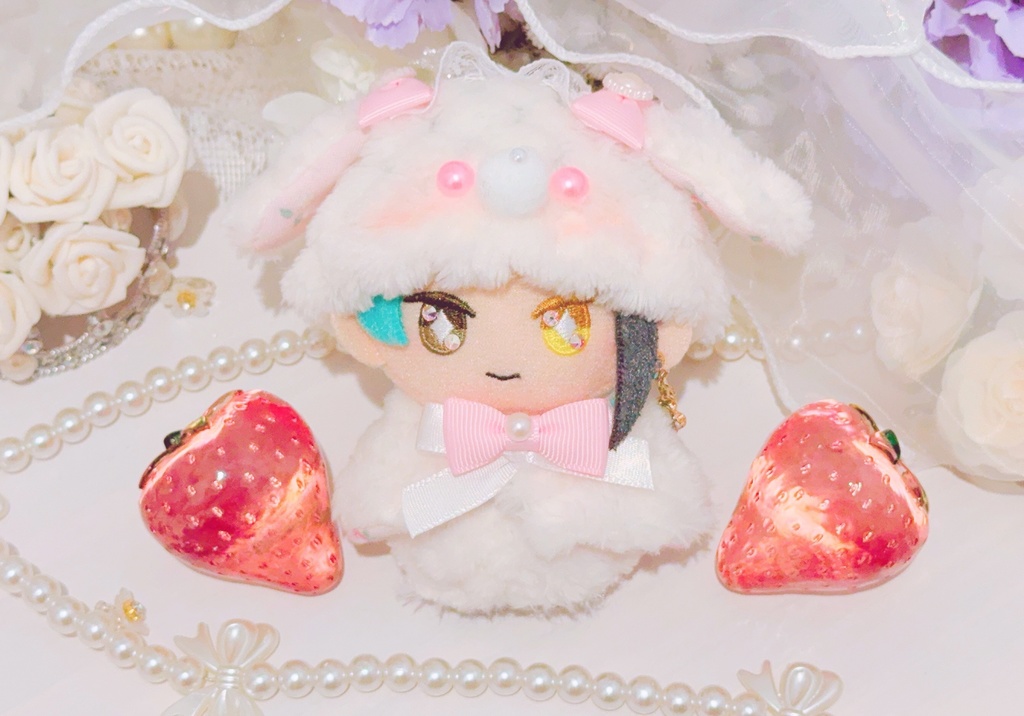 🍓もこもこうさちゃん🍓