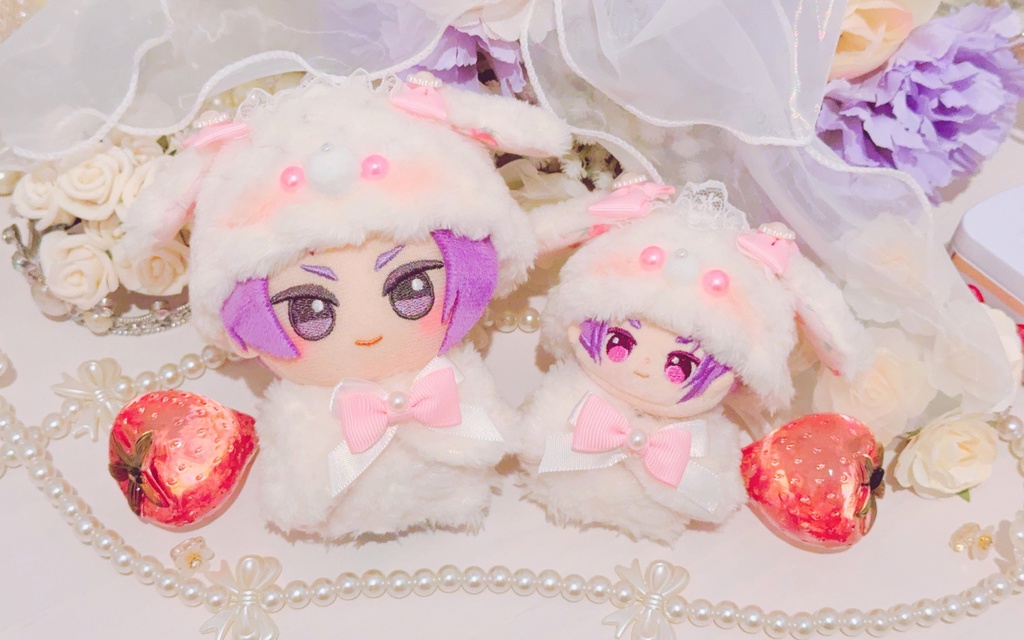 🍓もこもこうさちゃん🍓