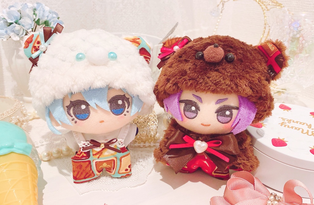🤎もこもこくまちゃん🤎(チョコレート)