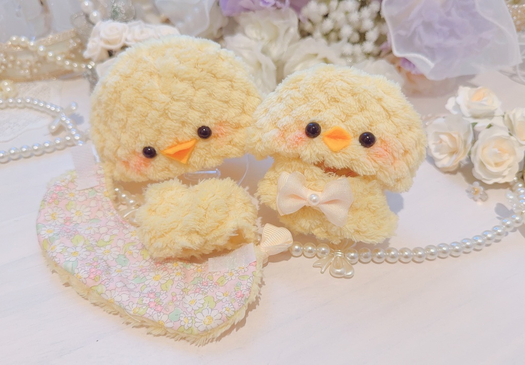 【4/25 21:00〜再販】🐣もこもこひよこちゃん🐣