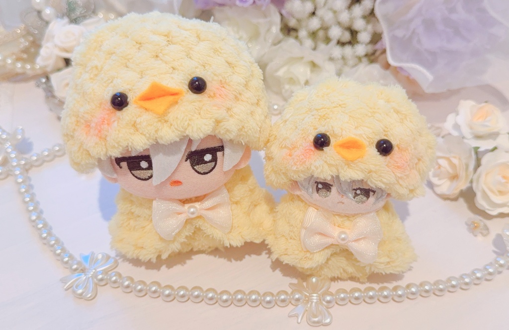 【4/25 21:00〜再販】🐣もこもこひよこちゃん🐣