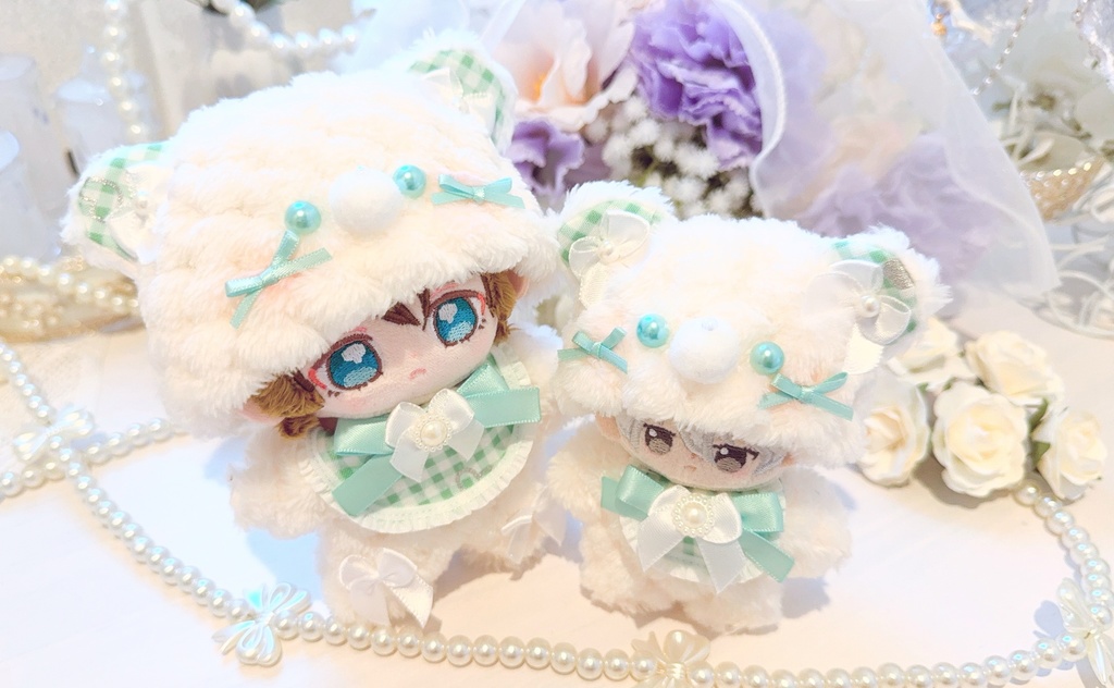 ෆ Petit Baby costume ෆ(Melon Bear)