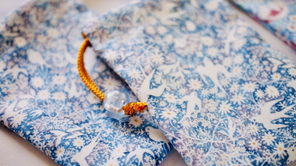 【受注生産】『春渡る』ミニ巾着