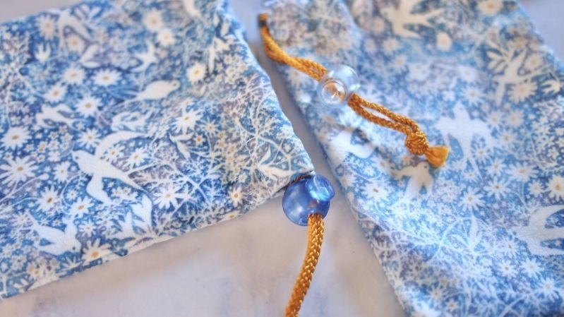 【受注生産】『春渡る』ミニ巾着