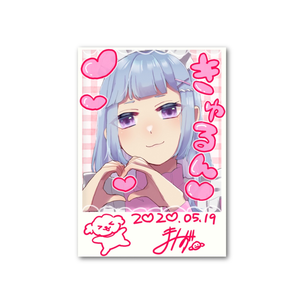 チェキ風カード【ジャージメイド】