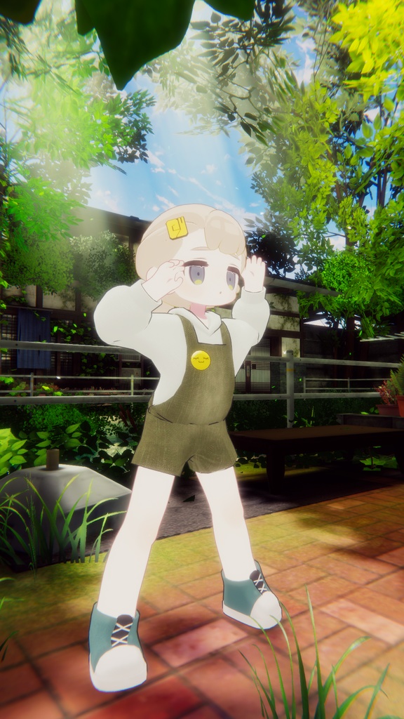 わんぱくオーバーオール【まめふれんず対応】