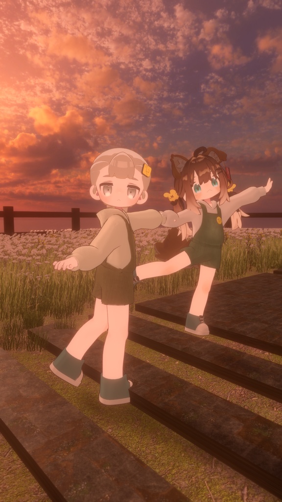 わんぱくオーバーオール【まめふれんず対応】