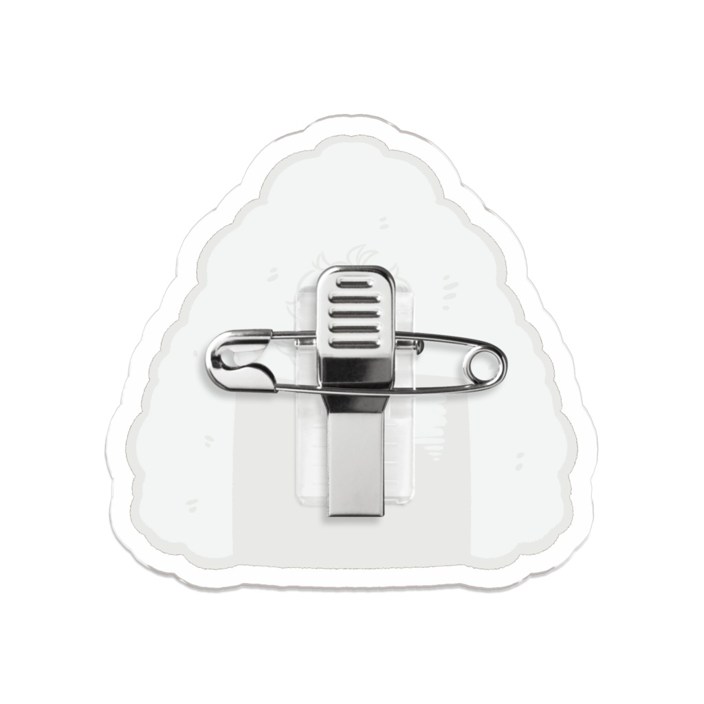 おにぎりアクリルバッジ