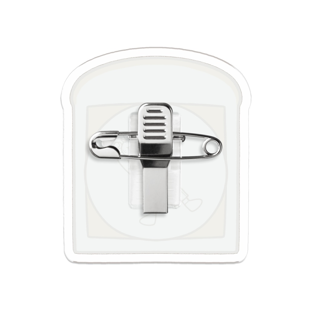 ぱんアクリルバッジ