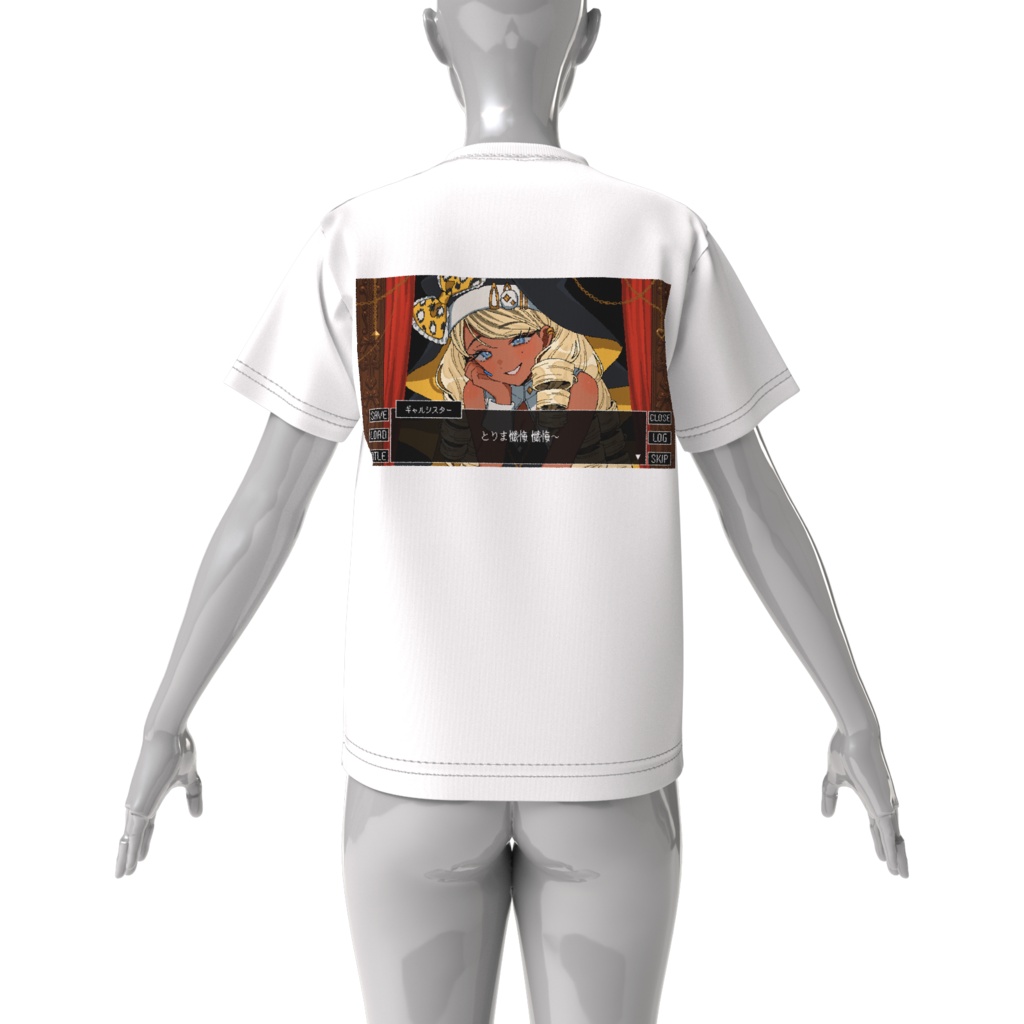 ビッグシルエットTシャツ2種【とりまざんげ】
