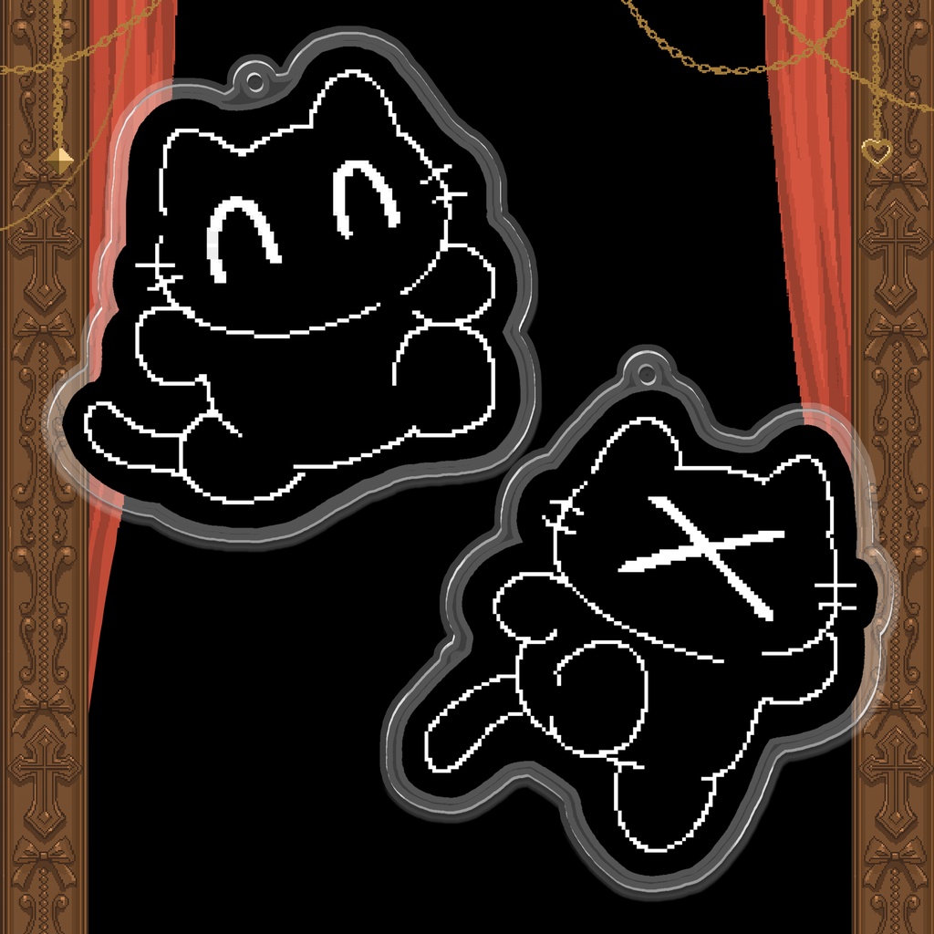まよいごちゃんアクキー2種【とりまざんげ】
